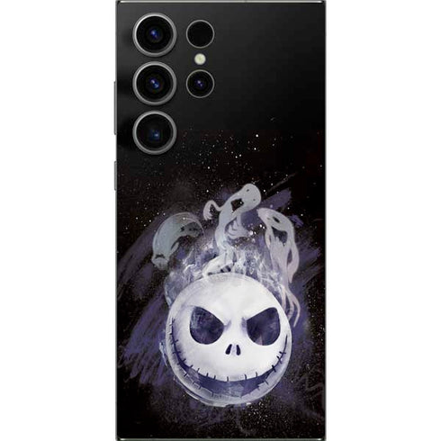 Disney The Nightmare Before Christmas Jack Skellington Face Art Galaxy S25 Ultra Skin